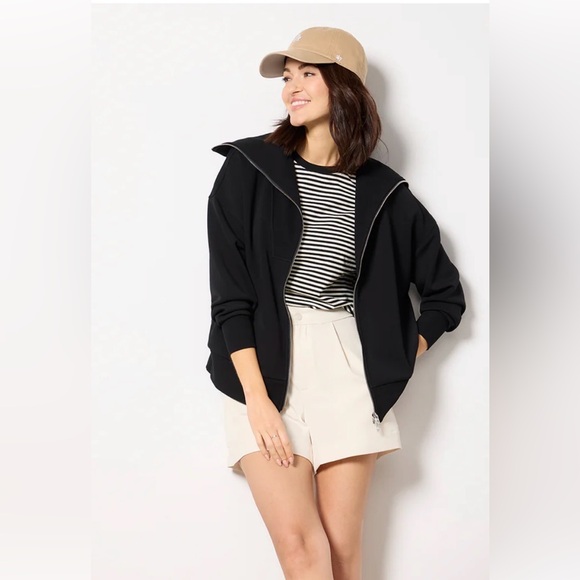 Varley DoubleSoft Halley Zip Through Sweat - Picture 2 of 6